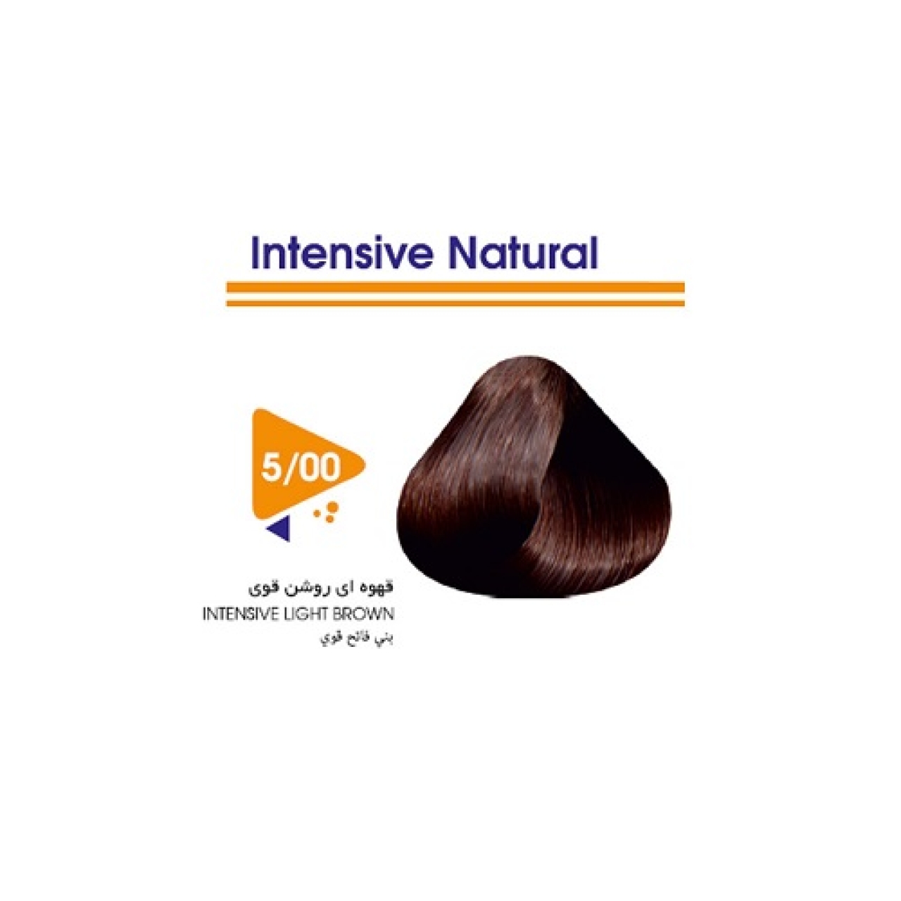 رنگ مو قهوه ای روشن طبیعی قوی ویتامول شماره 00-5