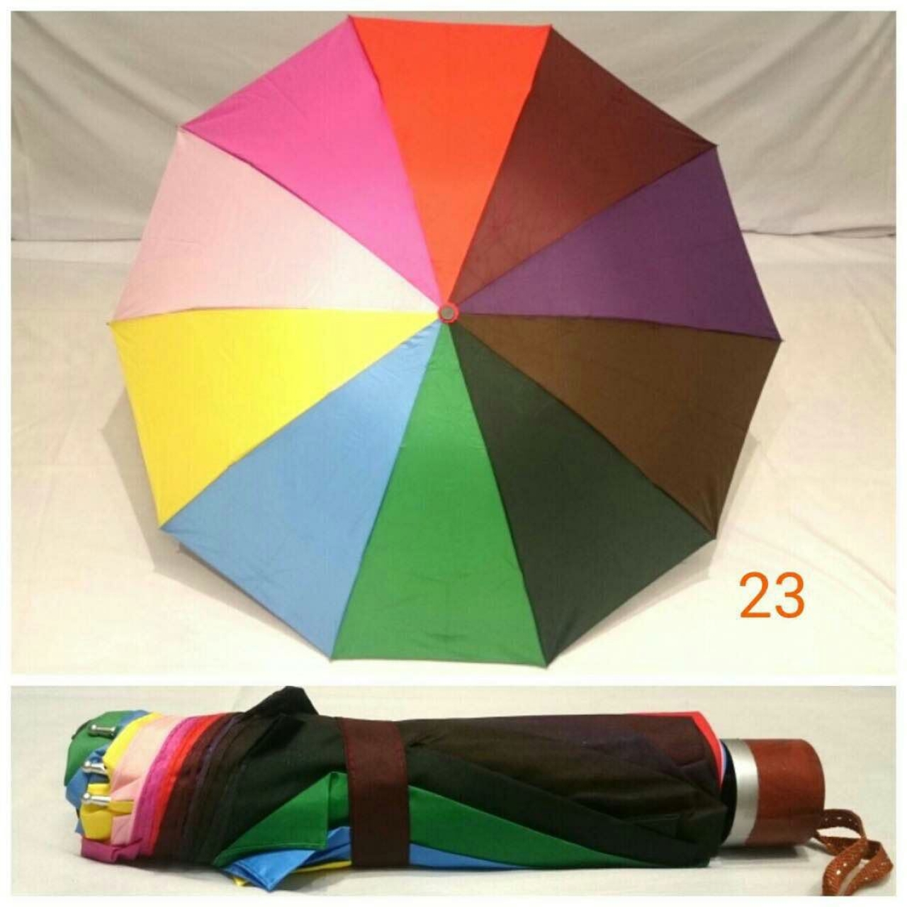 چتر تاشو رنگین کمان