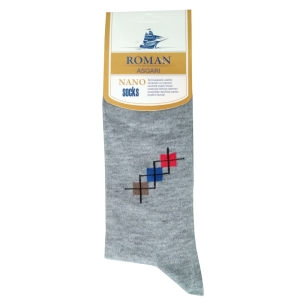 جوراب مردانه پنبه رومان بسته 6 عددی