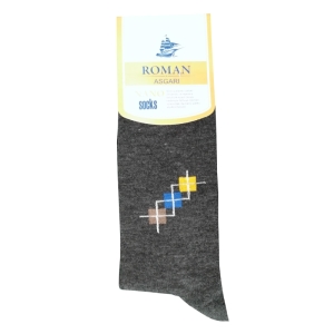 جوراب مردانه پنبه رومان بسته 6 عددی