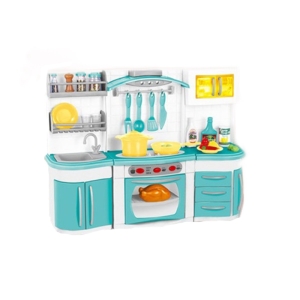 ست اسباب بازی آشپزخانه مدل آشپزخانه کابینت دار کد 2801