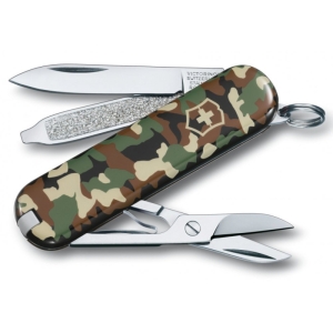 چاقوی چندکاره سفری ویکتورینوکس مدل 2020 Classic SD Camouflage