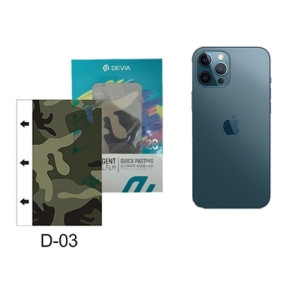 برچسب پوششی دیویا مدل D03 مناسب برای گوشی موبایل اپل  Iphone 12 pro