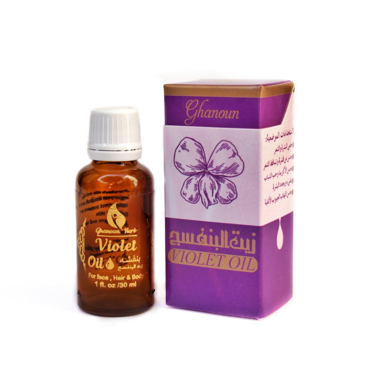 روغن بنفشه قانون حجم ۳۰ میلی لیتر