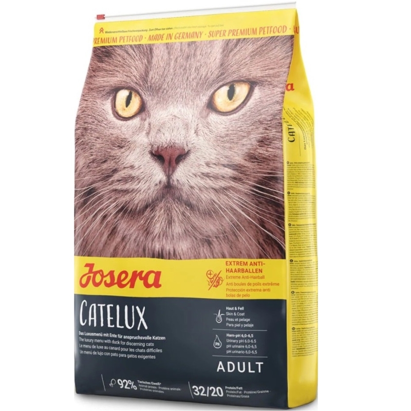 غذای خشک گربه جوسرا مدل CATELUX وزن 10 کیلوگرم