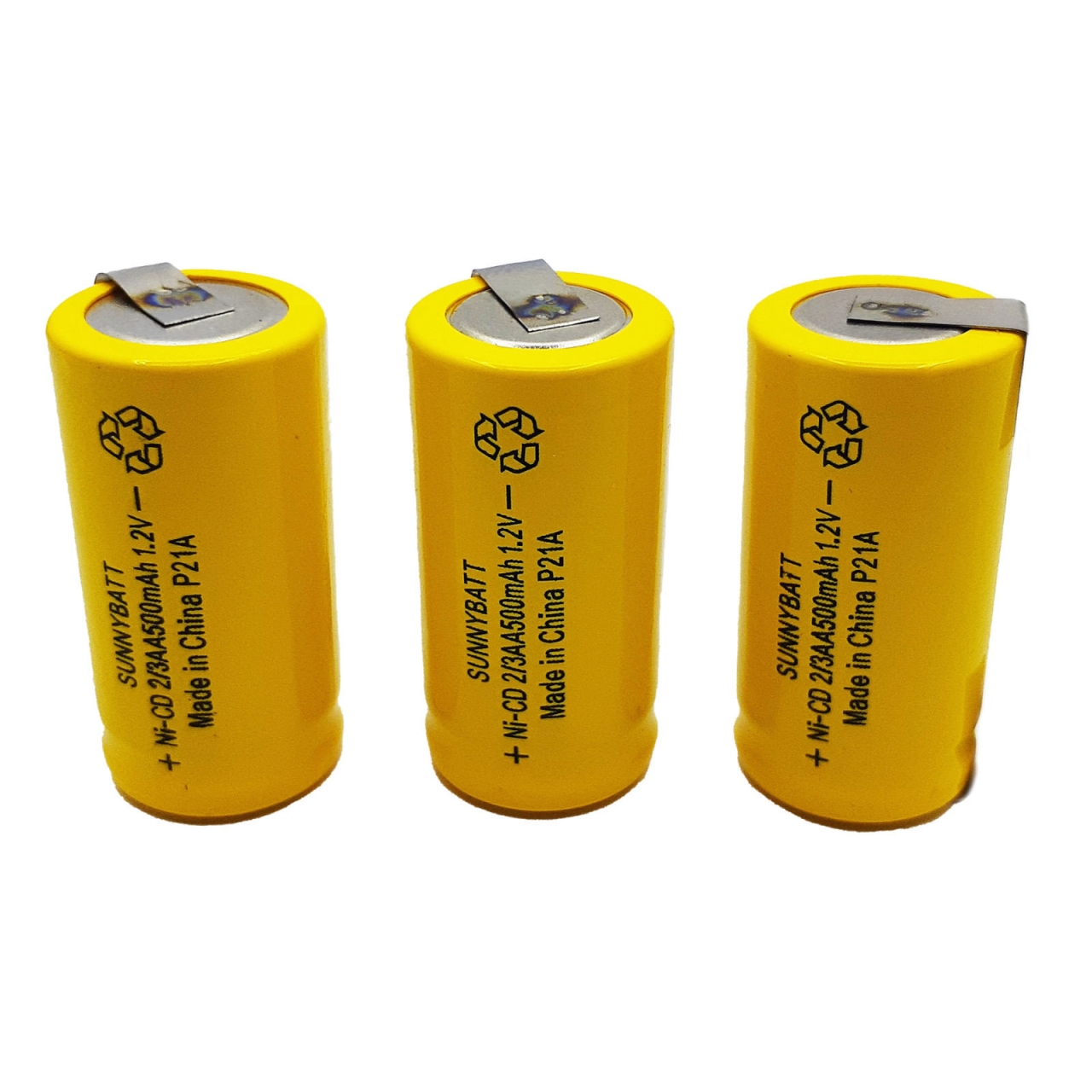 باتری قلمی قابل شارژ سانی‌ بت مدل SB-500 بسته سه عددی