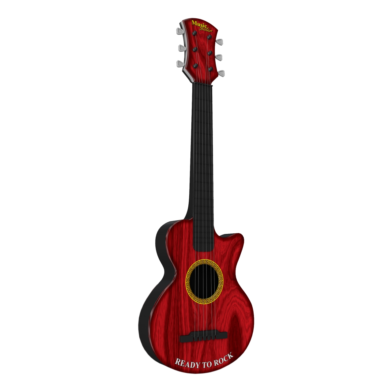 گیتار اسباب بازی مدل S90 طرح چوب