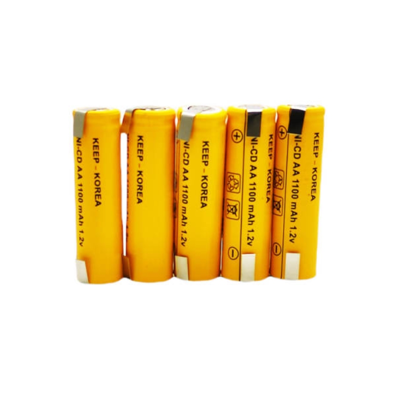 باتری قلمی قابل شارژ مدل KEEP-1100 بسته 5 عددی