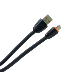 کابل تبدیل USB به microUSB مدل ژله ای طول 0.9 متر بسته 4 عددی