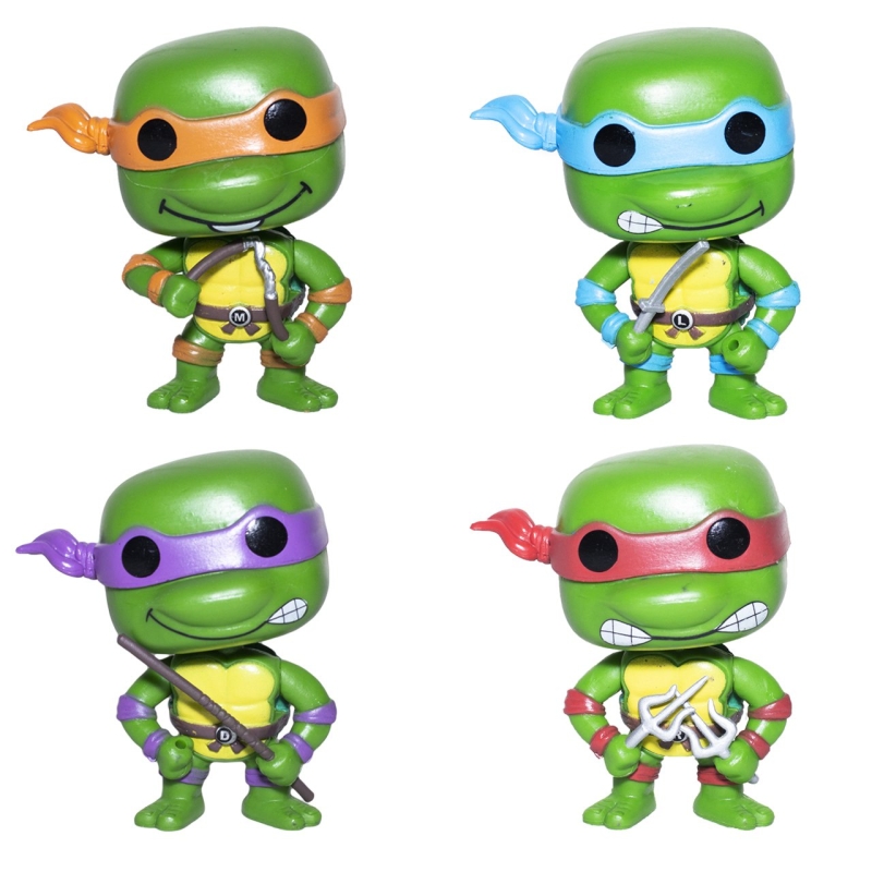 اکشن فیگور مدل Ninja Turtles بسته 4 عددی