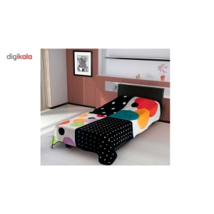 پتو کالای خواب متین مدل گلبافت 324 یک نفره سایز 220x160