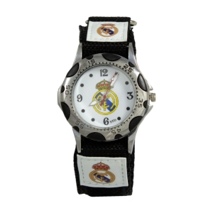 ساعت مچی عقربه ای بچگانه مدل رئال مادرید