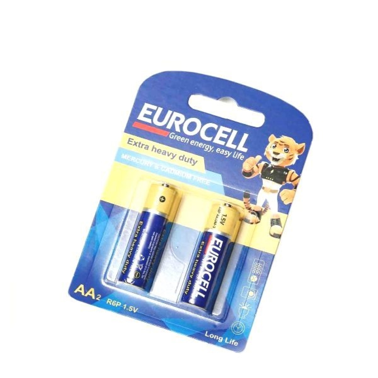 باتری قلمی 2 عددی یوروسل EUROCELL