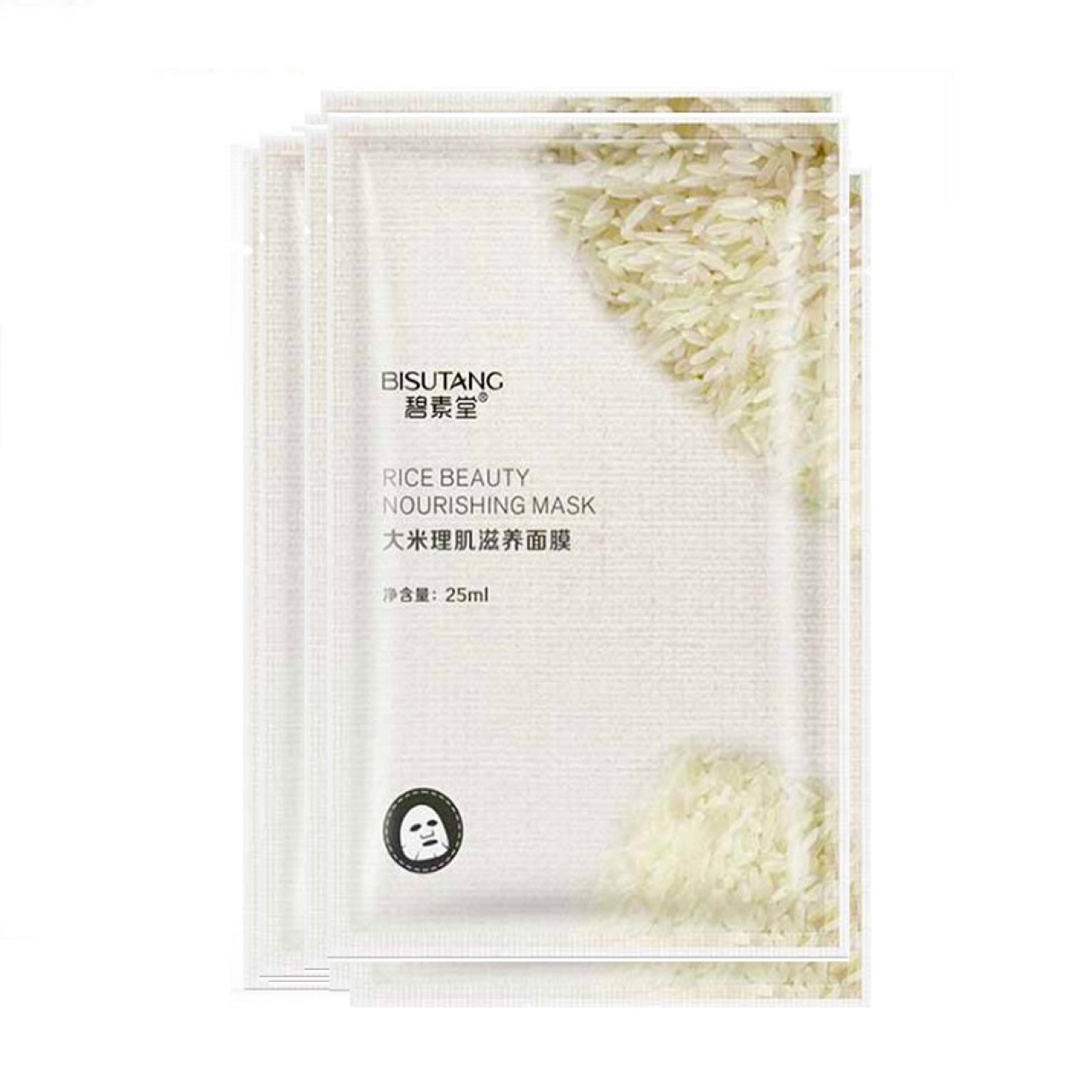 ماسک ورقه ای بیسوتانگ مدل rice beauty