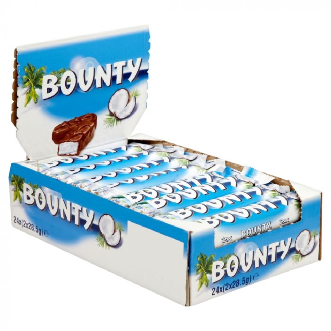 شکلات بونتی با طعم نارگیل بسته 24 عددی