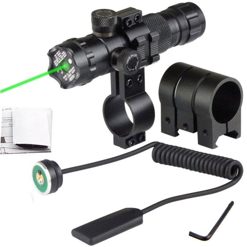 لیزر دوربین تفنگ مدل R.G مجموعه 7 تکه رنگ نور لیزر سبز