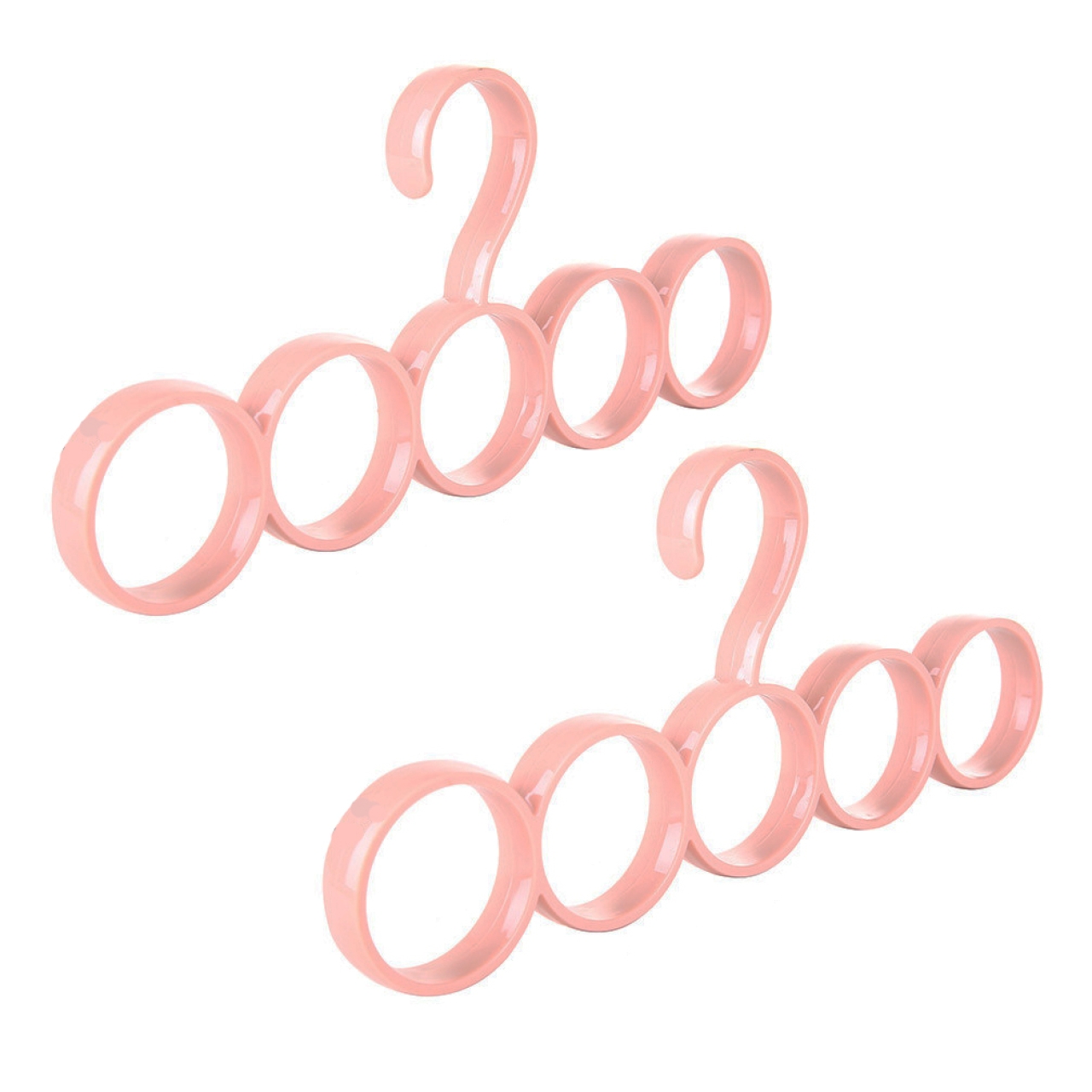 آویز شال و روسری مدل حلقه ای بسته 2 عددی