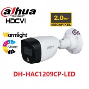 دوربین مداربسته  داهوا دید در شب رنگی مدل HFW 1209CP LED
