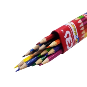 مداد رنگی 12 رنگ سی بی اس مدل JM 480-12 کد 3