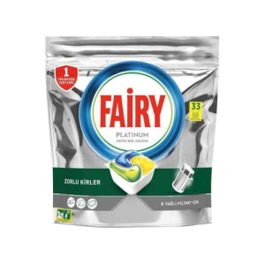 قرص ماشین ظرفشویی Fairy مدل Platinum بسته 33 عددی