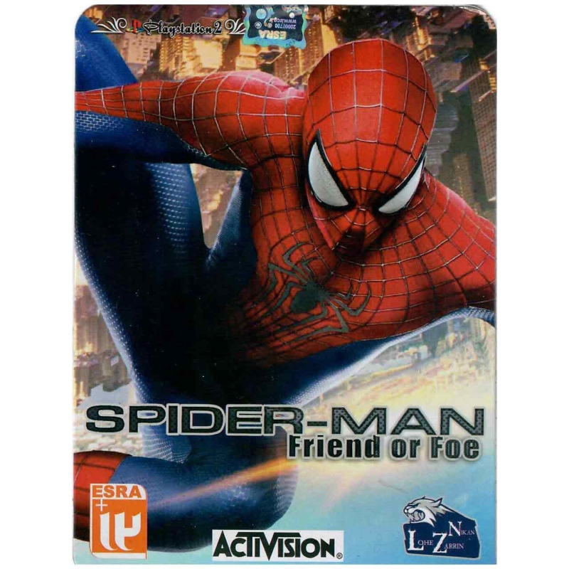 بازی  Spider-Man Friend Or Foe مخصوص PS2