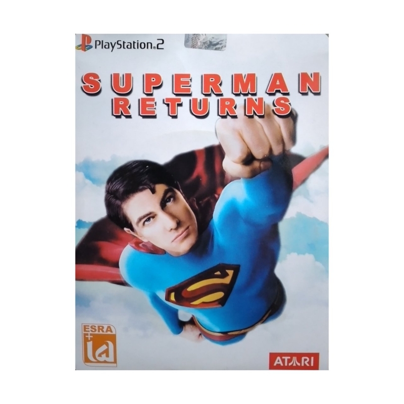 بازی SUPERMAN RETURNS مخصوص PS2 نشر لوح زرین