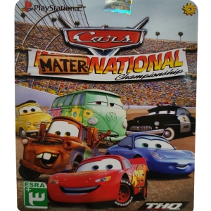 بازی Cars Mater National Championship مخصوص PS2 نشر لوح زرین