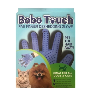 دستکش ماساژ سگ و گربه مدل bobo touch