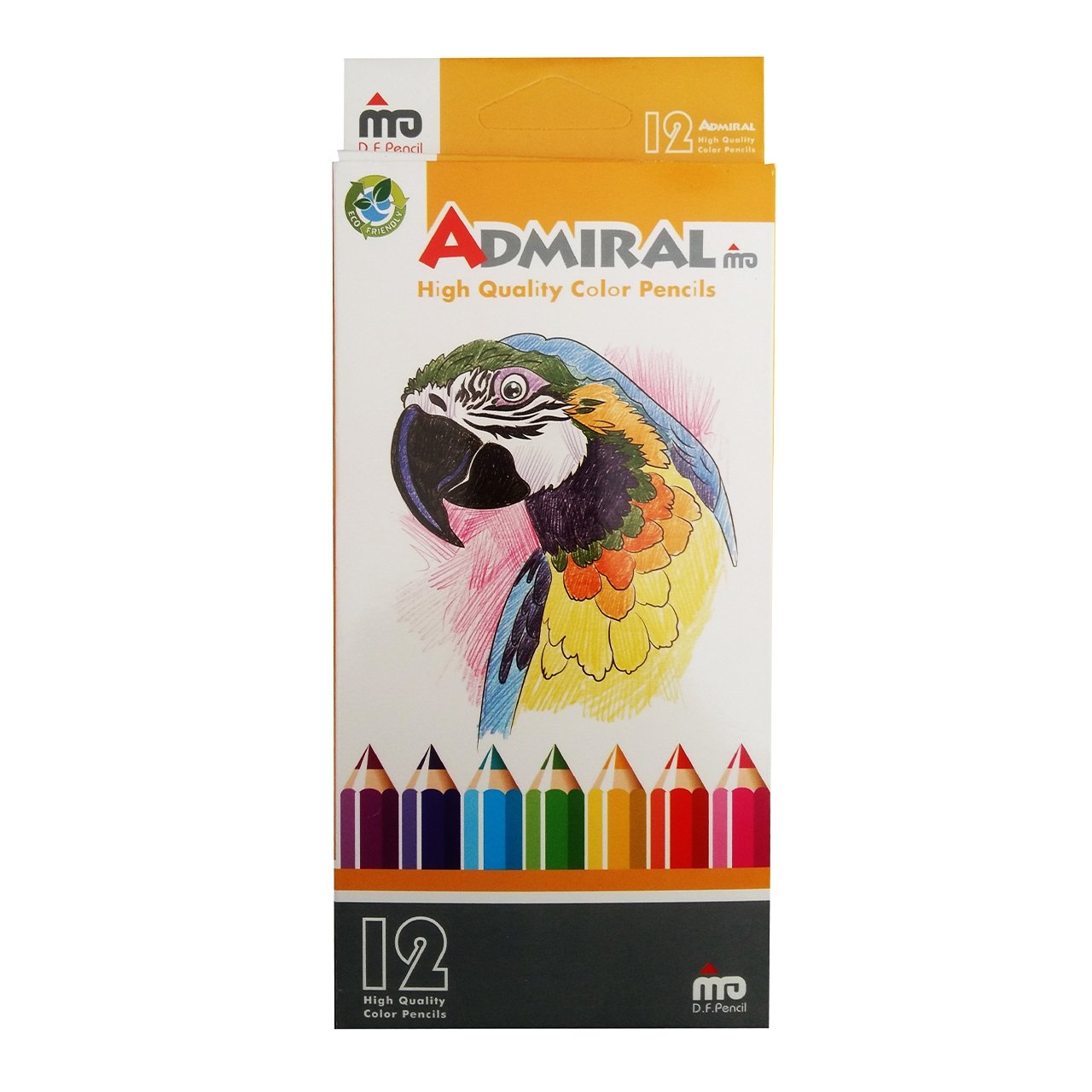 مداد رنگی 12 رنگ مدل ADMIRAL 761C