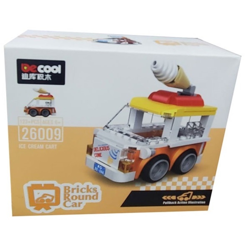 ساختنی دیکول مدل Ice Creamm Cart کد 26009
