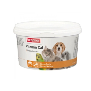 پودر مکمل استخوان با ویتامین ویژه سگ و گربه بیفار (Beaphar Vitamin Cal) وزن 250 گرم