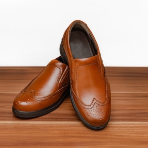 کفش مردانه چرم طبیعی مدل تی 13