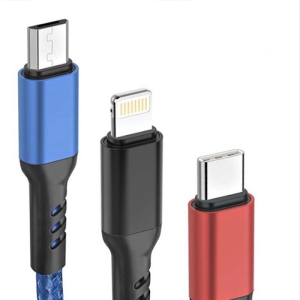کابل تبدیل  1 به 3 میامی USB به Lightning/Micro-USB/Type-c