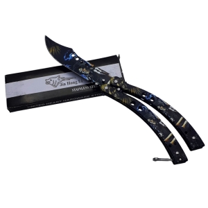 چاقوی سفری جین هانگ لی مدل پروانه ای کد M5020-6