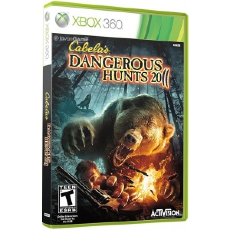 بازی Cabela’s Dangerous Hunts 2011 مخصوص XBOX 360