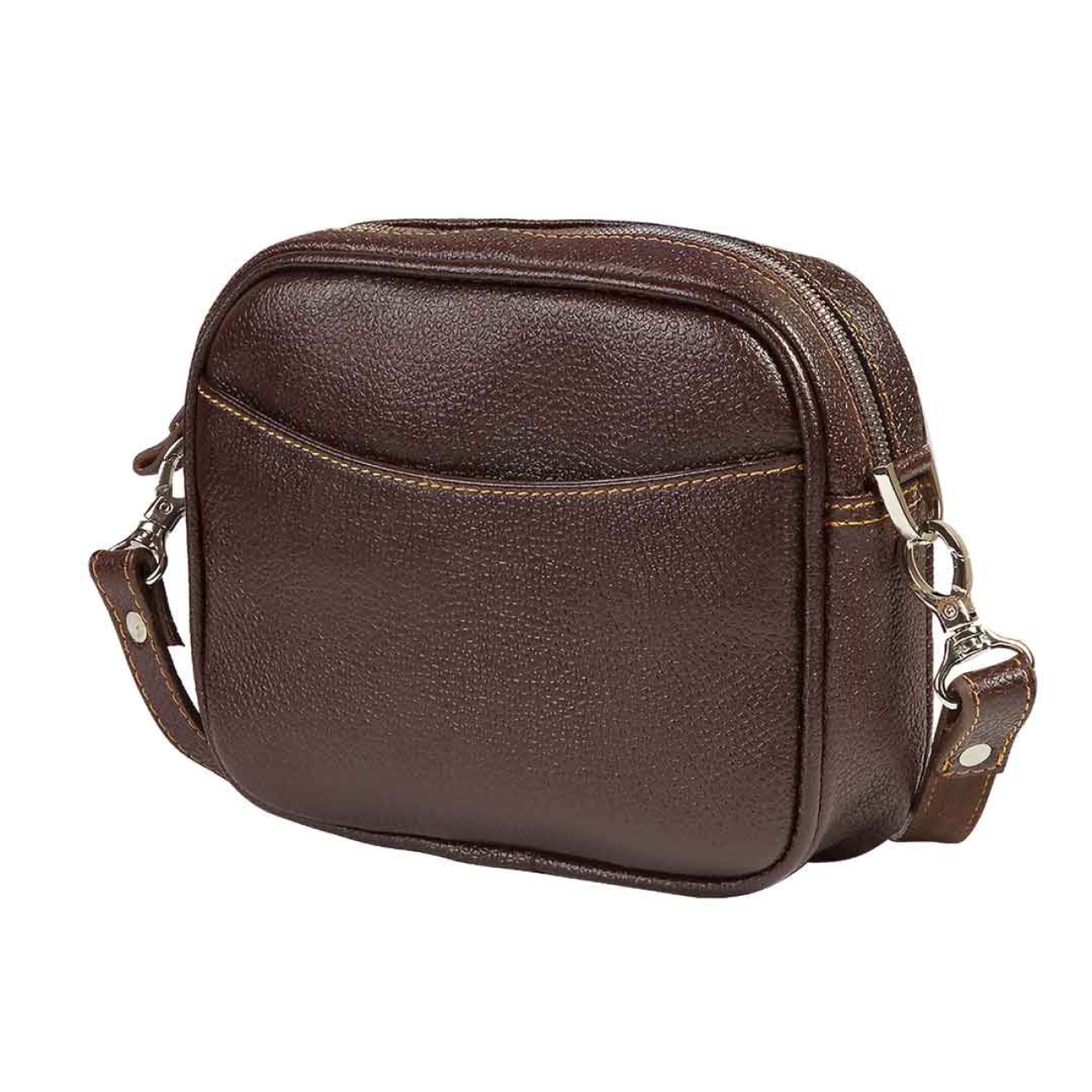 کیف دوشی چرم طبیعی آروین چرم کد AR-130