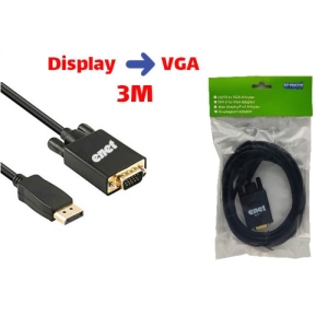 تبدیل کابلی Display To VGA 3M