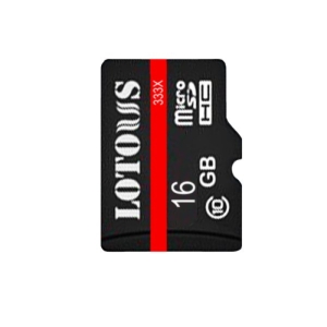 کارت حافظه‌ microSDHC لوتوس مدل 433X کلاس 10 استاندارد UHS-I U1 سرعت 80MBps ظرفیت 16 گیگابایت