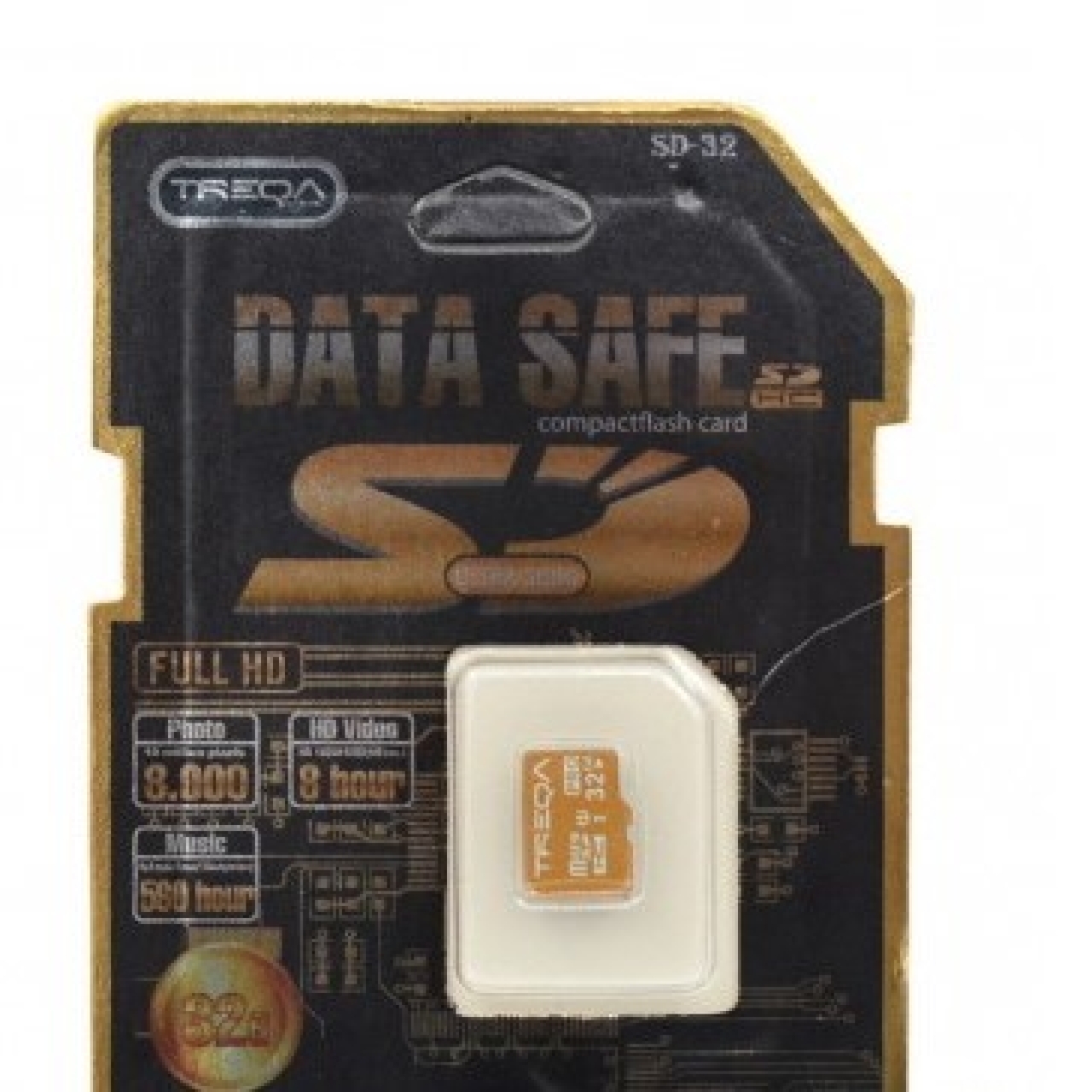 کارت حافظه microSDHC ترکا مدل SD-32 ظرفیت 32 گیگابایت