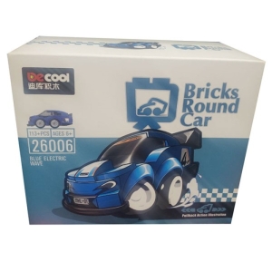ساختنی دیکول مدل Bricks Round Car کد 26006