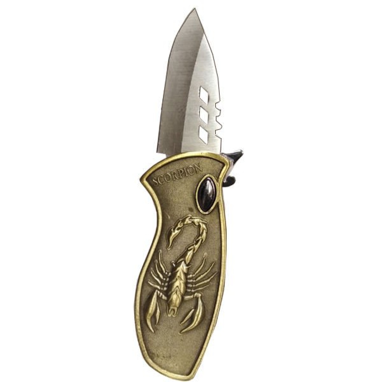 چاقو سفری فندک دار مدل Scorpion 01