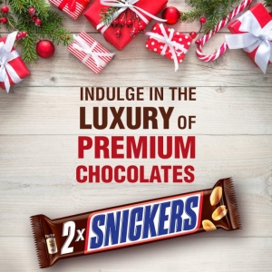 شکلات دوبل اسنیکرز snickers حجم ۸۰ گرم بسته ۶۰ عددی