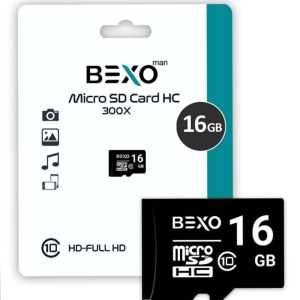 کارت حافظه‌ microSDHC بکسو مدل HC x300 کلاس 10سرعت 45MBps ظرفیت 16 گیگابایت