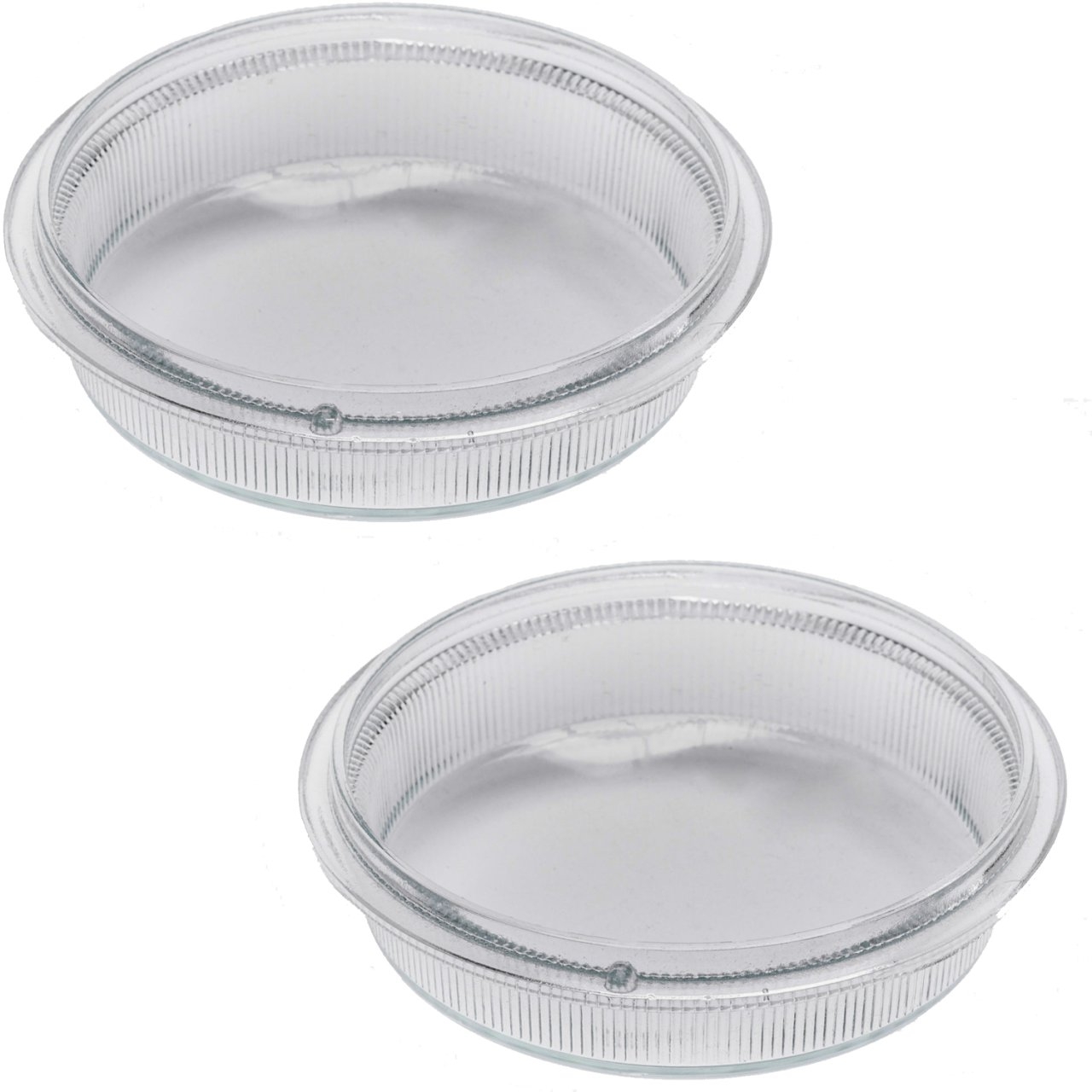 شیشه چراغ مه شکن مدل JT123 مناسب برای پژو SLX بسته 2 عددی