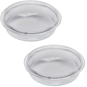 شیشه چراغ مه شکن مدل JT123 مناسب برای پژو SLX بسته 2 عددی