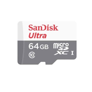 کارت حافظه microSDXC سن دیسک مدل Ultra A1 کلاس 10 استاندارد UHS-I سرعت 100MBps ظرفیت 64 گیگابایت به همراه آداپتور SD