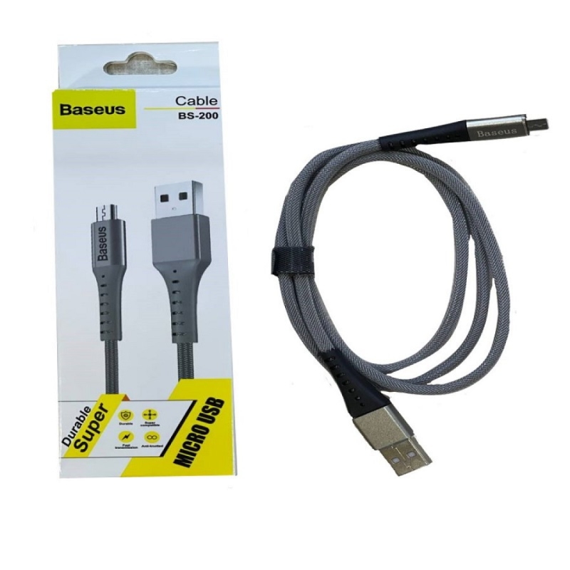 کابل شارژ میکرو بیسوس Baseus مدل BS-200