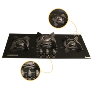 اجاق گاز صفحه ای آذرلوکس مدل G03NE - 15B