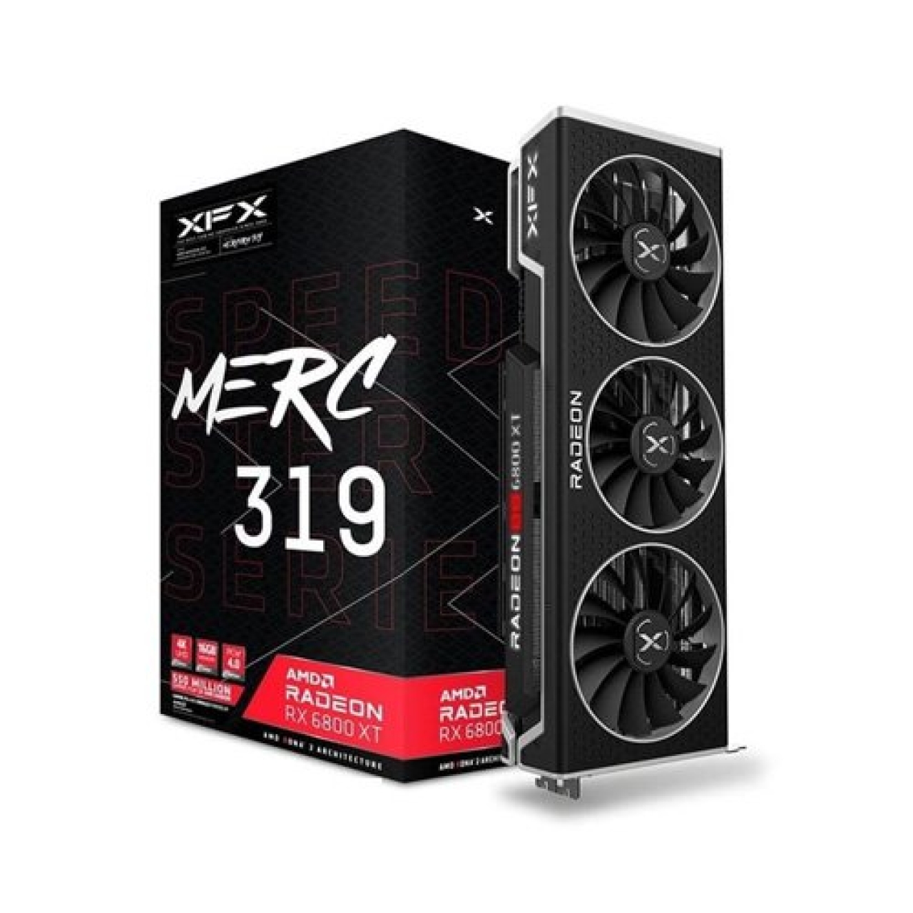 کارت گرافیک ایکس اف ایکس مدل XFX SWFT 319 RX 6800 XT ظرفیت 16 گیگابایت