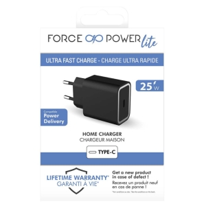 شارژر دیواری فورس مدل FPLICS1C25WPDB